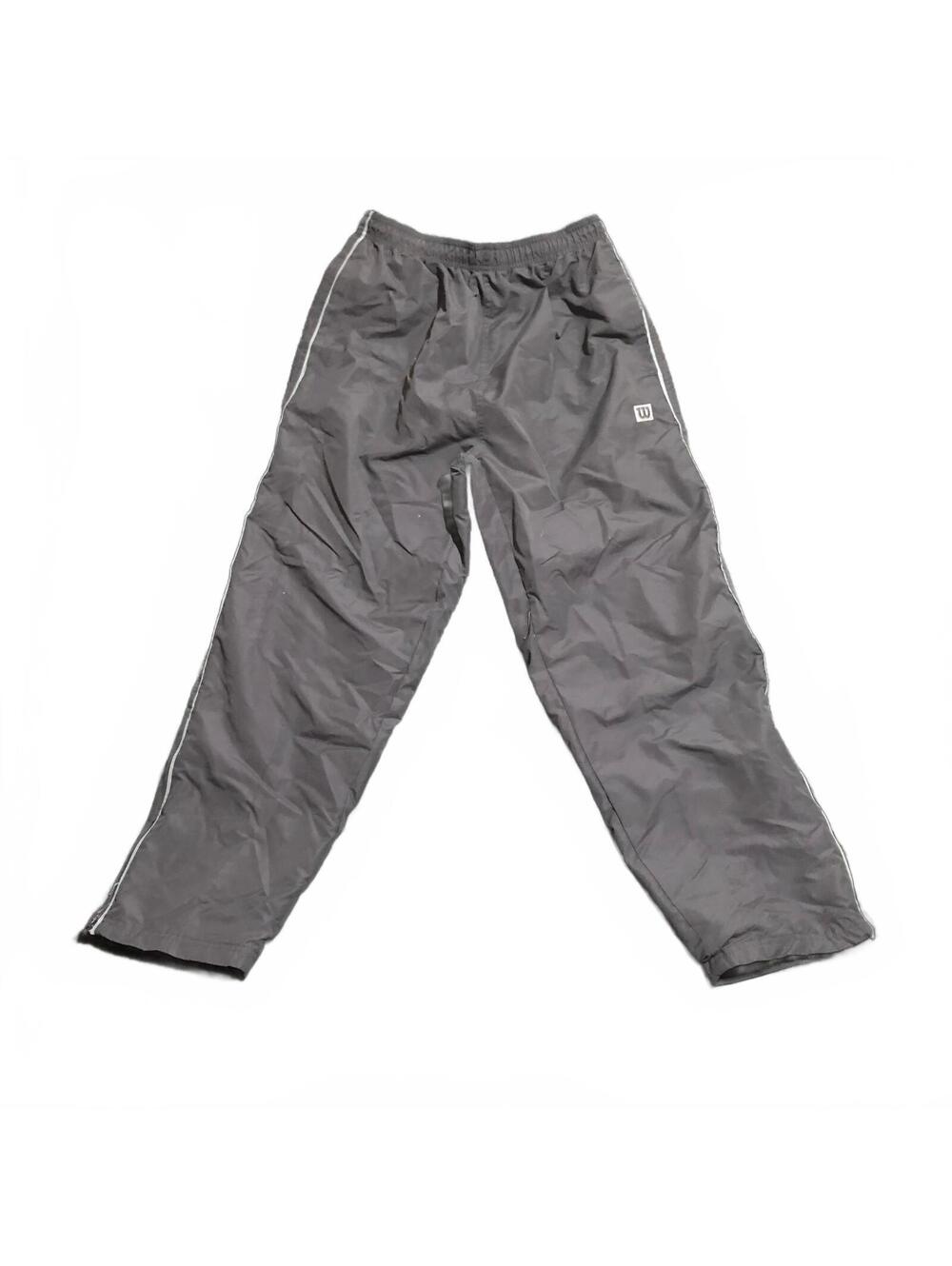 Wilson Men's Dark Gray Athletic Track Pants Medium